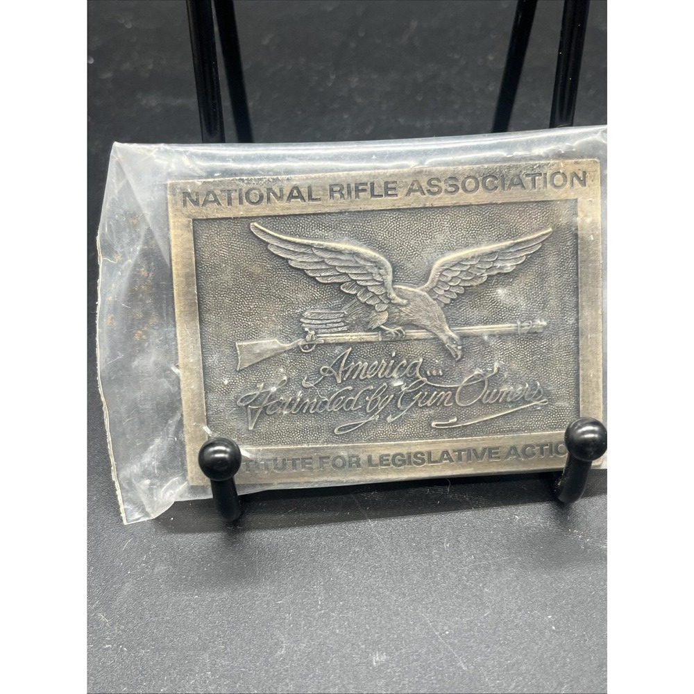 VTG NRA National Rifle Association Belt Buckle Legislative Action